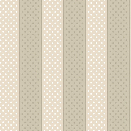 Little Greene Paint Spot Wallpaper - 0286PSVANIL - Vanilla / Taupe