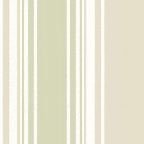 Little Greene Tented Stripe Wallpaper - 0286TSEAUDE - Eau De Nil