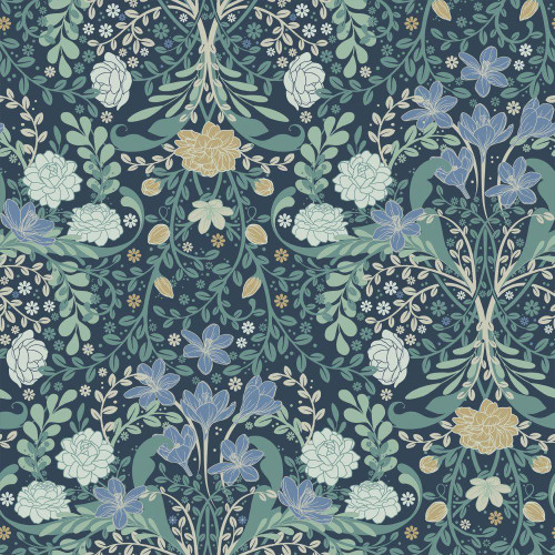 Galerie Froso Wallpaper - S24101 - Blue / Green / White