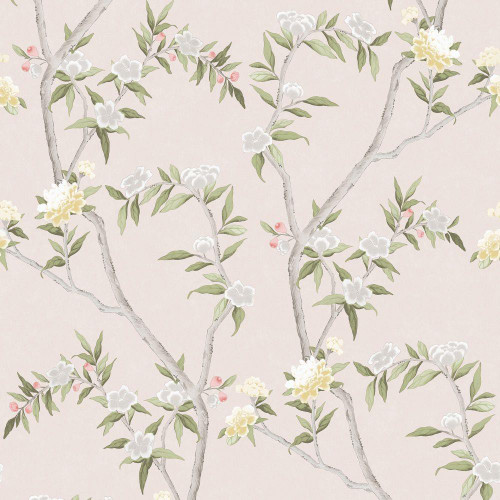 Galerie Chinoiserie Wallpaper - 1900-4 - Light Pink