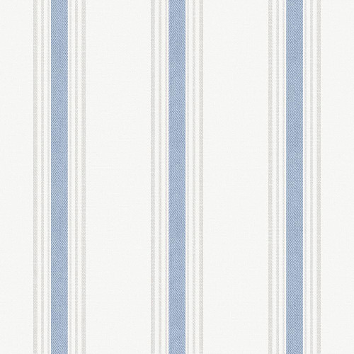 Galerie Stripes Wallpaper - 1909-2 - Blue