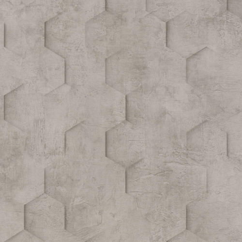 Galerie Hexagon Wallpaper - 34162 - Taupe