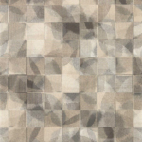 Clarke & Clarke Impatto Wallpaper - W0182/01 - Charcoal / Linen