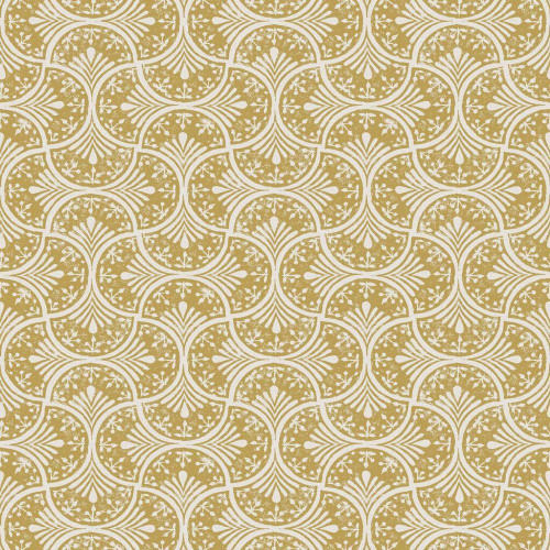 Graham & Brown Hopwood Cottage Wallpaper - 120638 - Ochre