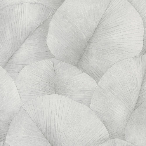 Galerie Palm Leaf Wallpaper - 34509 - Light Grey