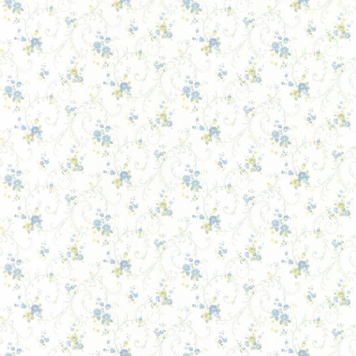 Galerie Rhiannon Trail Wallpaper - PF38115 - Light Blue / Yellow / Light Green