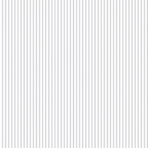Galerie Ticking Stripe Wallpaper - PF38143 - Grey