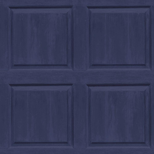 Arthouse Washed Panel Wallpaper - 909601 - Navy