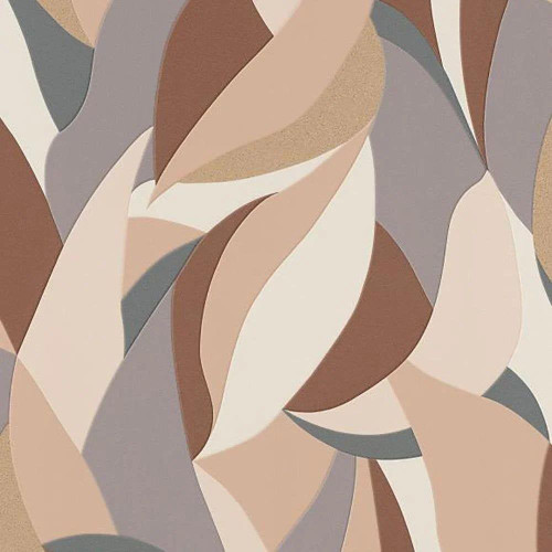 Erismann ELLE Decoration 3 Graphic Wallpaper - 10331-02 - Beige / Gold