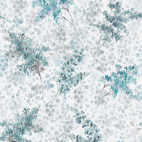 Galerie Soft Foliage Wallpaper - 47451 - Teal
