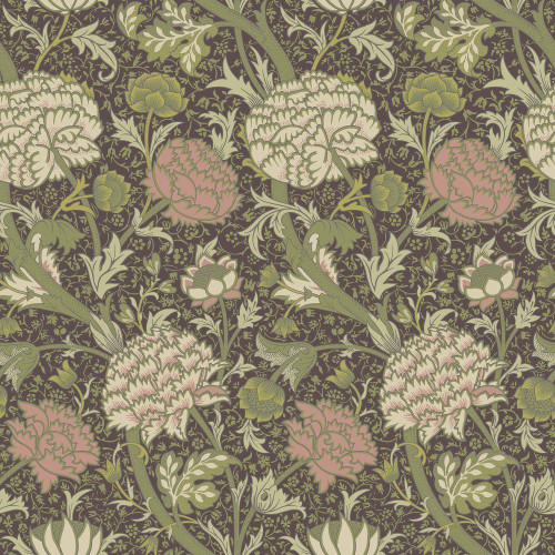 Galerie Cray Wallpaper - 82036 - Green / Pink