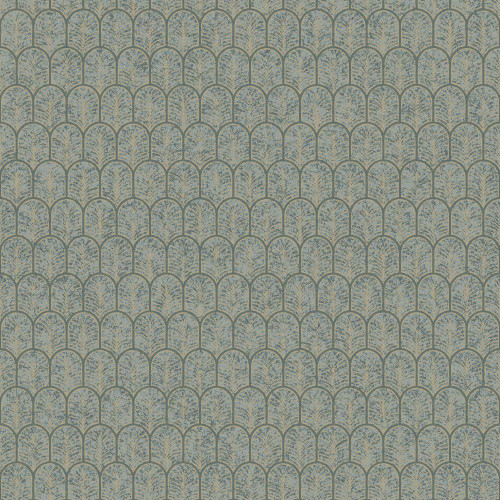 Galerie Wallcoverings Geo Arch Wallpaper - F-VL6005 - Green