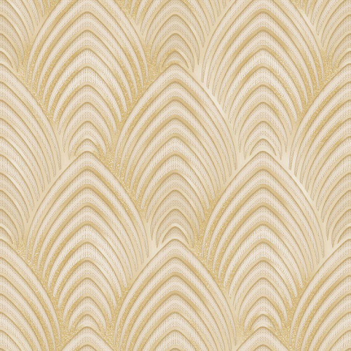 Galerie Arch Array Wallpaper - G68019 - Bronze Brown