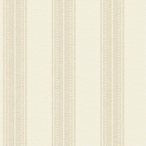 Holden Decor Linen Stripe Wallpaper - 13650 - Beige