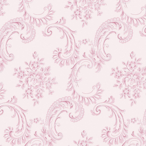 Rachel Ashwell Boudoir Beauty Wallpaper - 125113 - Pink
