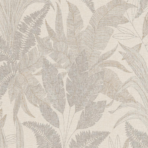 Galerie Botanical Leaves Wallpaper - WH30148 - Beige