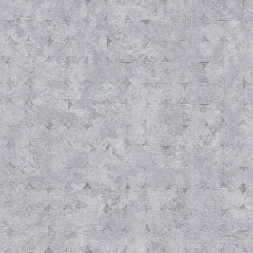 Galerie Industrial Harlequin Motif Wallpaper - WH30156 - Silver / Grey
