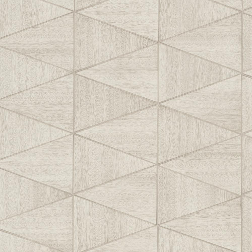 Galerie Wood Tile Wallpaper - 33358 - Beige / Cream