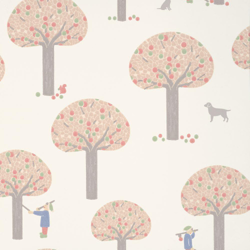 Little Greene Rodney Street Wallpaper - 0231ROMASQU - Masquerade