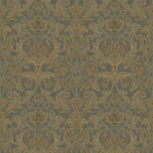 Galerie Damask Wallpaper - DWP0354-01 - Green / Beige