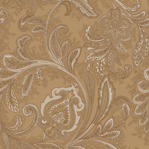 Galerie Paisley Wallpaper - DWP0355-06 - Bronze Brown