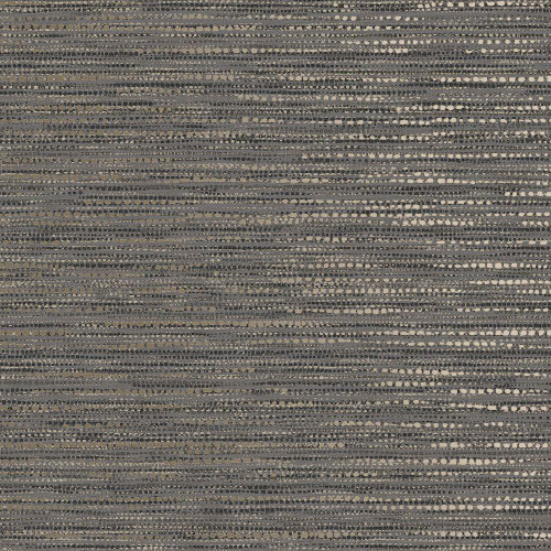 Graham & Brown Chunky Weave Wallpaper - 122436 - Charcoal