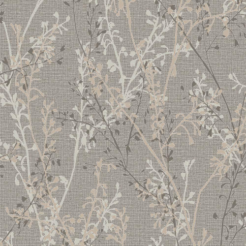Graham & Brown Breeze Sprig Wallpaper - 128042 - Natural