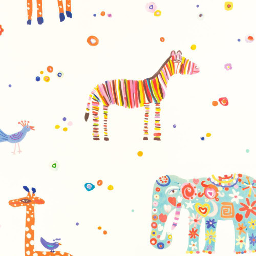 Villa Nova Animal Parade Wallpaper - W657/01 - Multi
