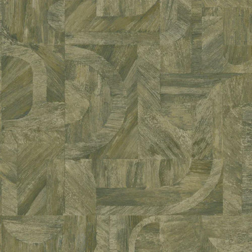 Casamance Intarsia Wallpaper - 76870610 - Kaki