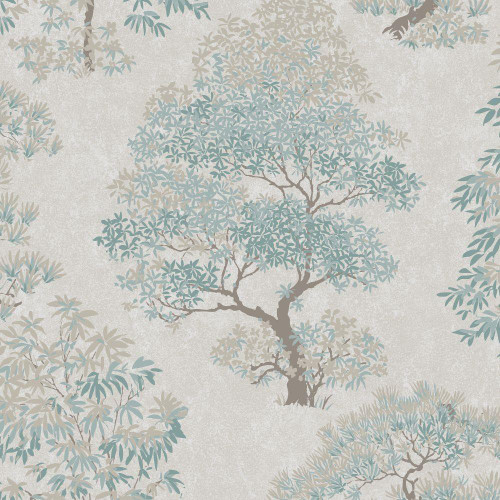Graham & Brown Elmwood Wallpaper - 140057 - Duck Egg