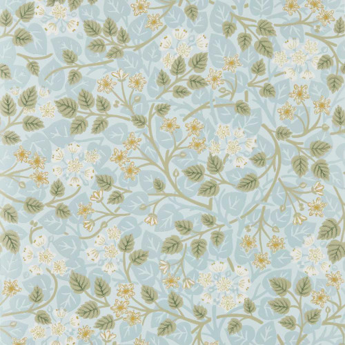 Sanderson Silver Lime Wallpaper - 217517 - Mineral / Gooseberry
