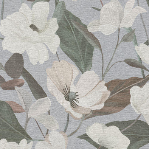 Erismann Fairy Blossom Wallpaper - 10508-31 - Grey