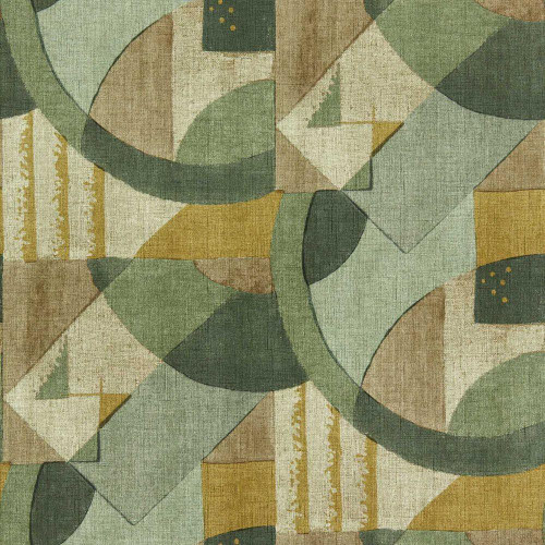 Zoffany Abstract 1928 Wallpaper - 312887 - Antique Olivine