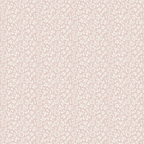 Laura Ashley Sweet Alyssum Wallpaper - 140326 - Plaster Pink