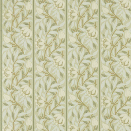 Morris & Co - Peony Trellis Wallpaper - 217570 - Sage
