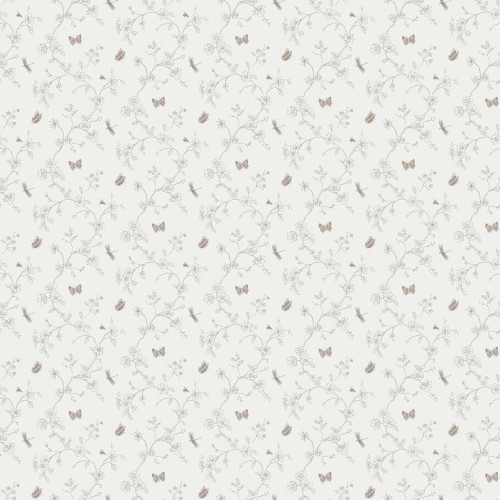 Galerie - Botanical Trail Wallpaper - G67853 - Taupe / Black