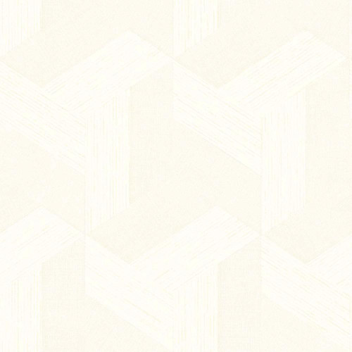 Galerie - Geometric Wallpaper - 27500 - White