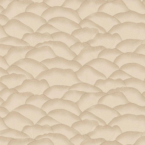 Casamance - Ondula Wallpaper - 76971324 - Sable
