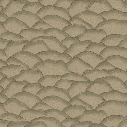 Casamance - Ondula Wallpaper - 76971630 - Kaki