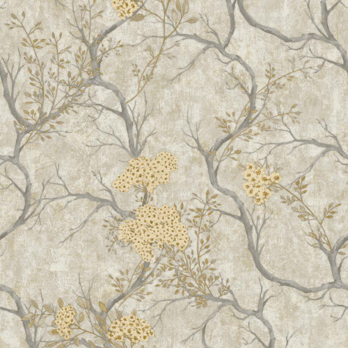 Rasch - Albero Wallpaper - 400426 - Pewter