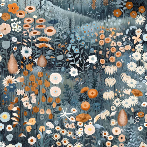 Graham & Brown Glenwhan Wildflower Midnight Wallpaper Roll