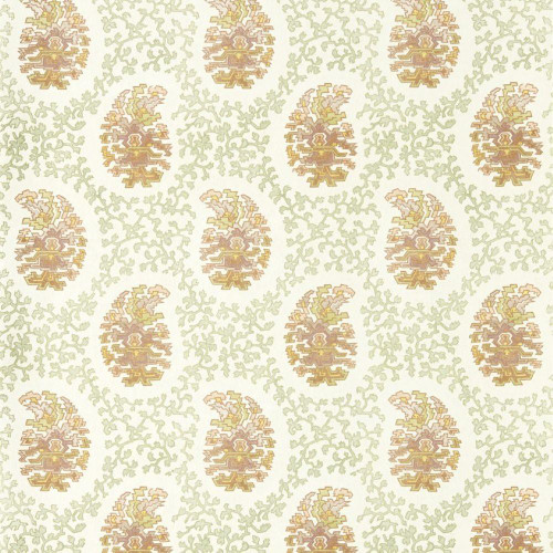 Harlequin - Paisley Wallpaper - 113345 - Seaglass