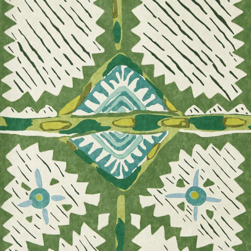 Harlequin - Brocha Wallpaper - 113363 - Forest / Azul