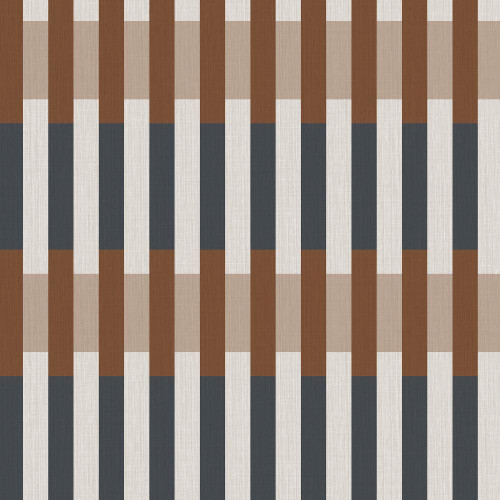 Sirio Wallpaper - 145239 - Caramel / Blue