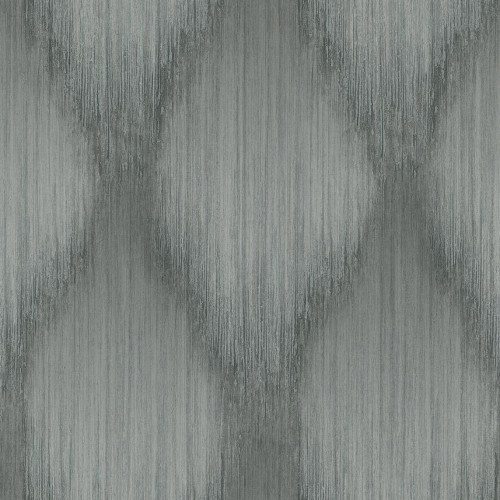 Galerie Fashion Icon Stripes Wallpaper metallic grey anthracite textured vertical pattern design