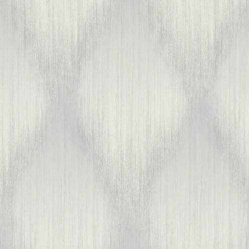Galerie Fashion Icon Stripes Wallpaper shimmer white grey textured vertical pattern design