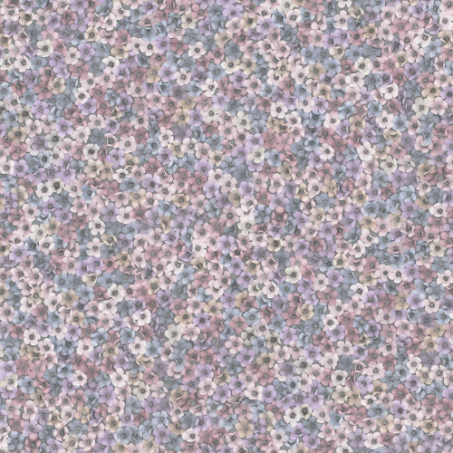 Galerie - Fashion Icon Floral Wallpaper - Red / Blue / Purple - 35844