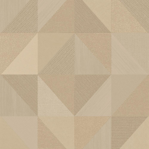 Galerie Geometrico Congo Wallpaper brown geometric pattern textured design