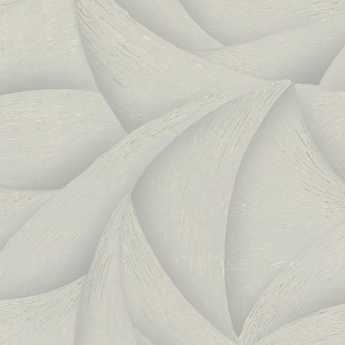 Galerie - Odyssey Abstract Curve Wallpaper - Shimmer Grey - 35504