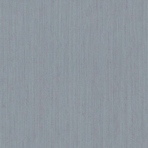 blue textured wallpaper with fine vertical stripe pattern in soft muted tones